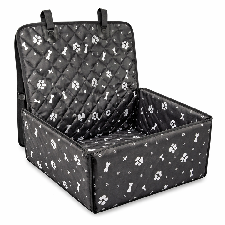 Cozy Fabric Dog Car Seat 9