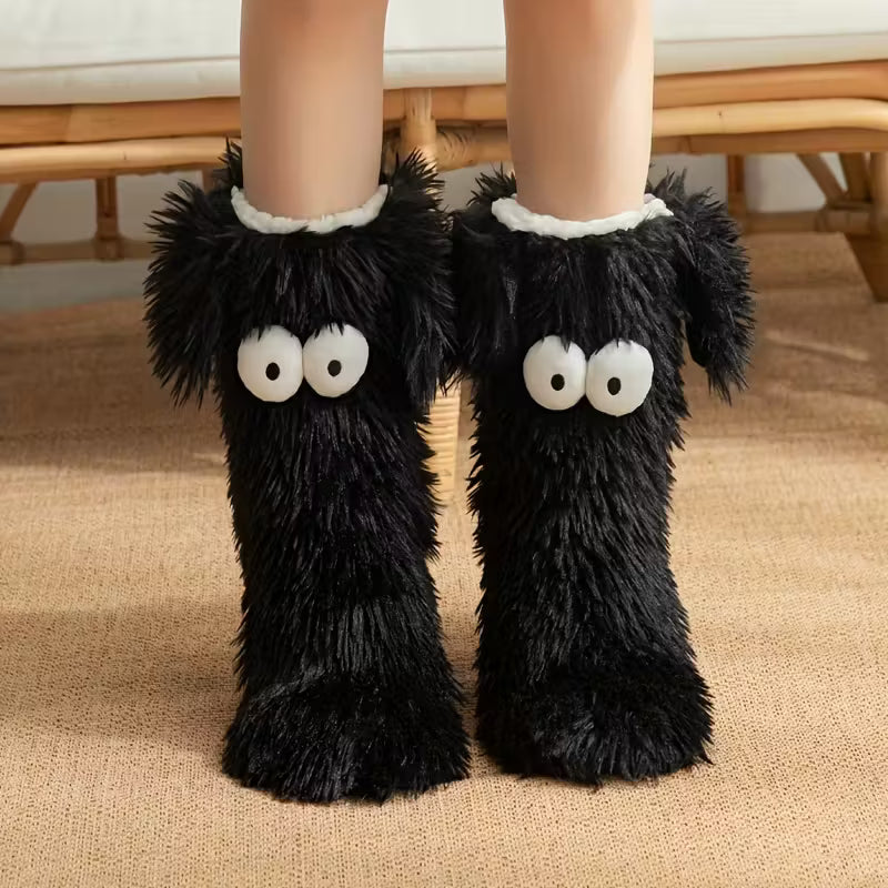 Cozy Faux-Fur Socks 3