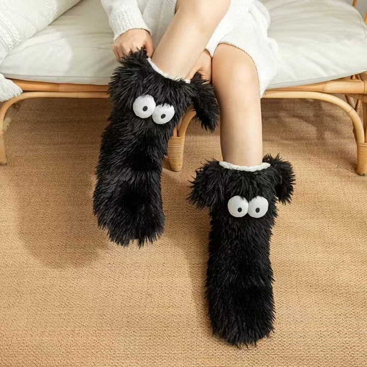 Cozy Faux-Fur Socks 4