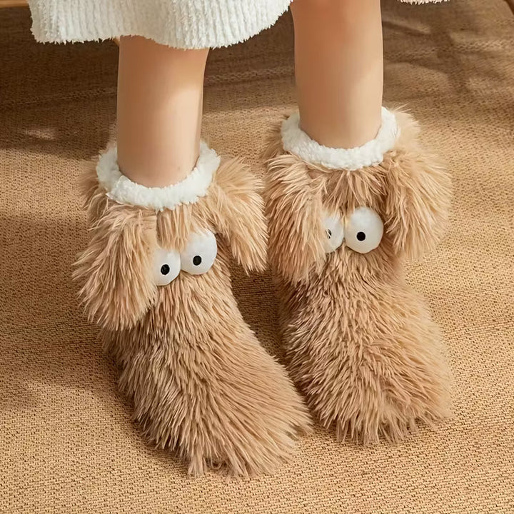 Cozy Faux-Fur Socks 6
