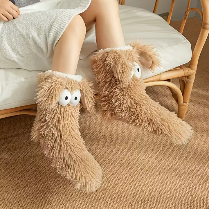 Cozy Faux-Fur Socks 7