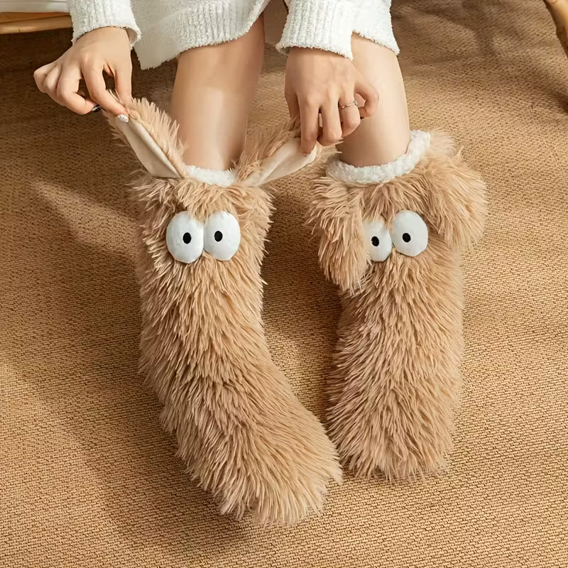 Cozy Faux-Fur Socks 8
