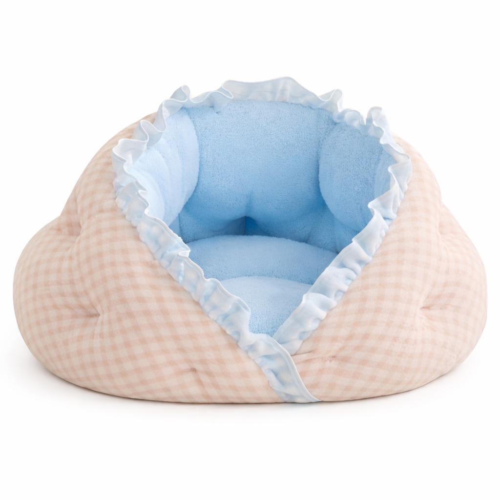 Cozy Faux Fur Dog Bed 4