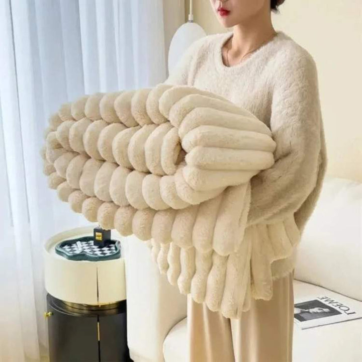 Cozy Faux Fur Throw 10