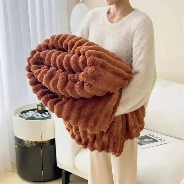 Cozy Faux Fur Throw 11
