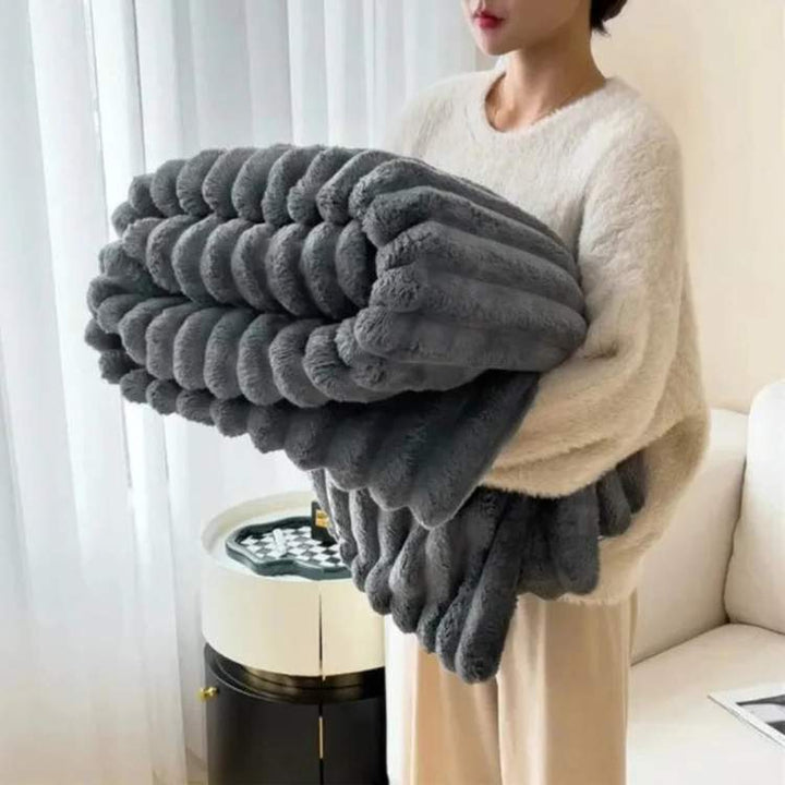 Cozy Faux Fur Throw 9