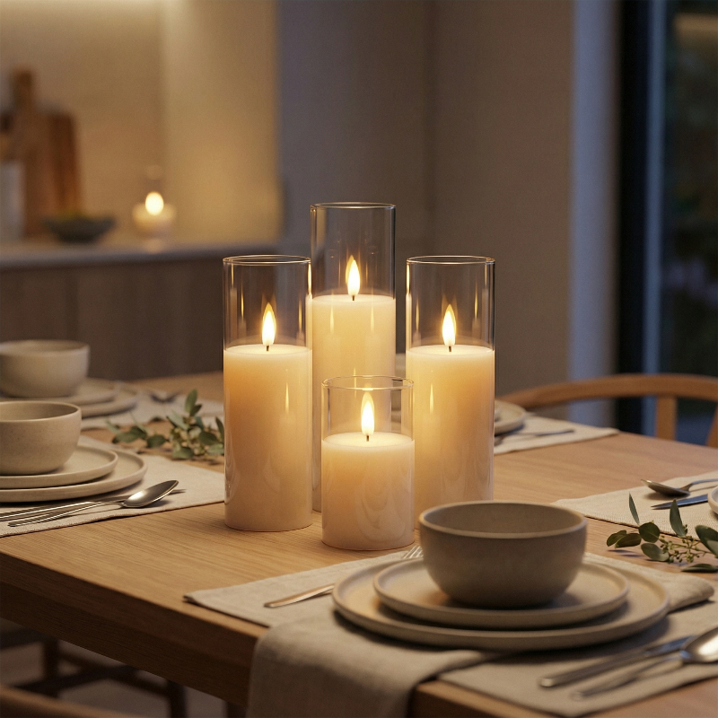 Cozy Flameless LED Candle Set 1