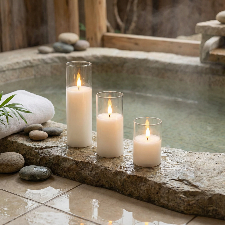 Cozy Flameless LED Candle Set 2