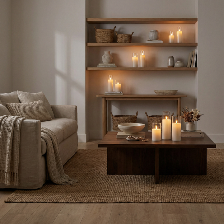 Cozy Flameless LED Candle Set 4