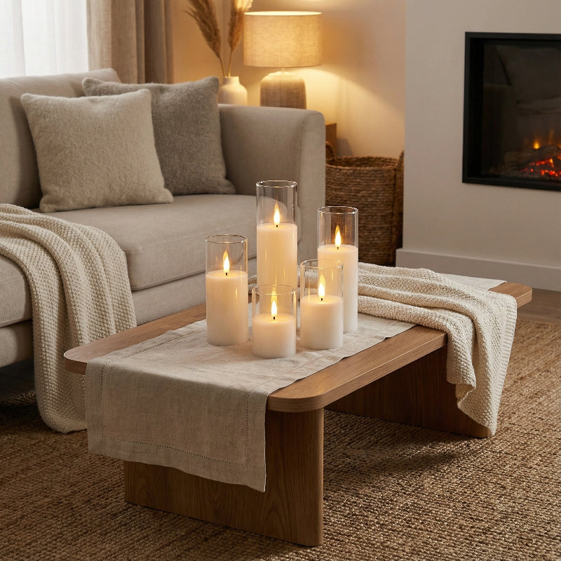 Cozy Flameless LED Candle Set 6