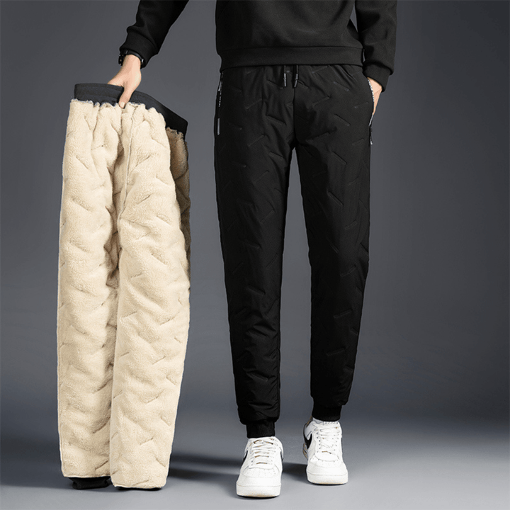 Cozy Fleece-Lined Thermal Trousers 0