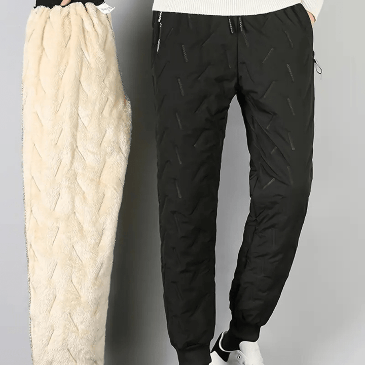 Cozy Fleece-Lined Thermal Trousers 3