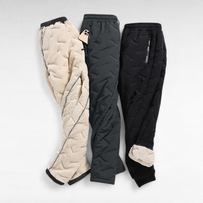 Cozy Fleece-Lined Thermal Trousers 5