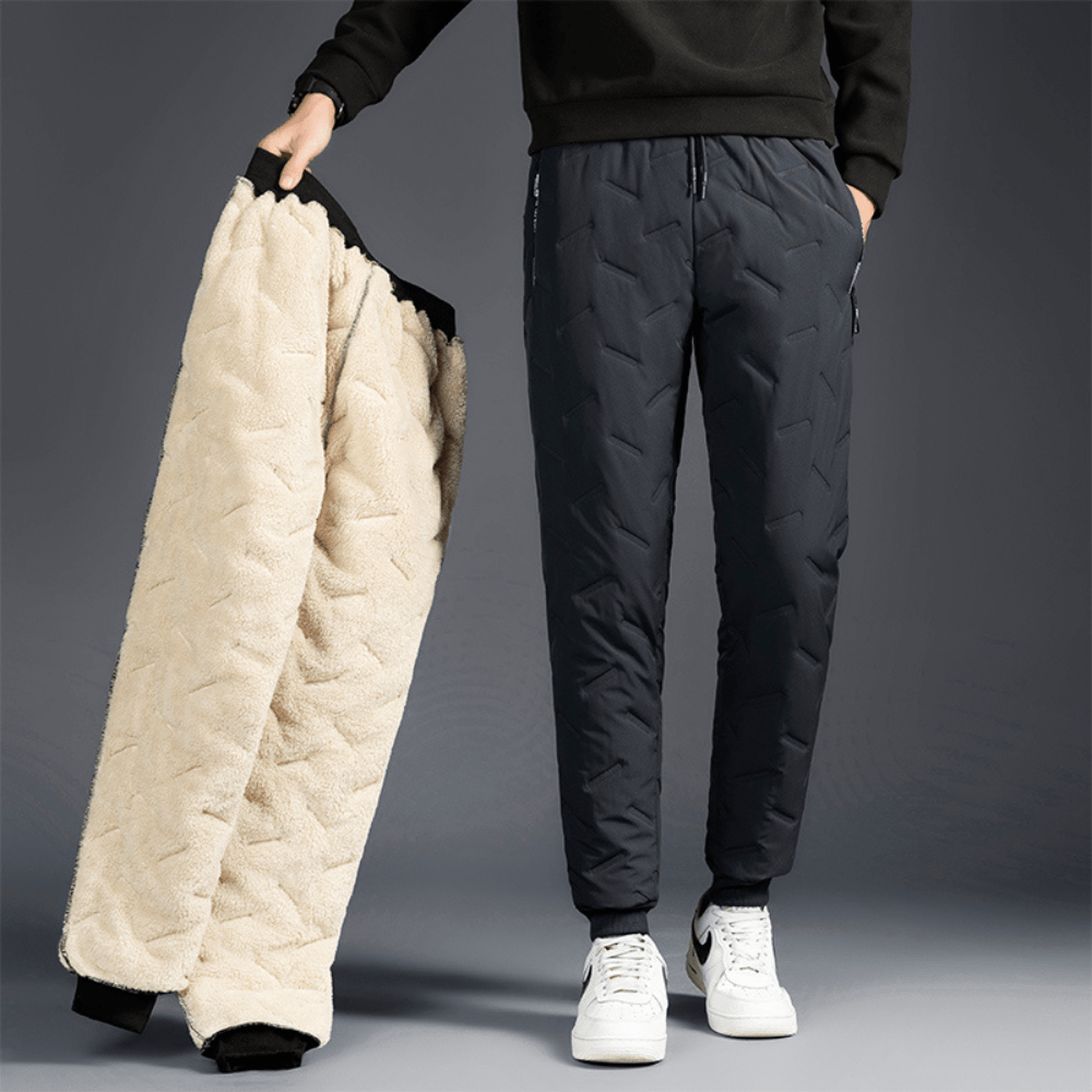Cozy Fleece-Lined Thermal Trousers 7