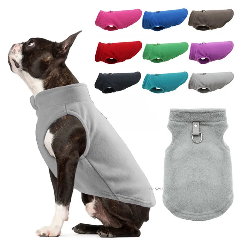 Cozy Fleece Dog Vest 1