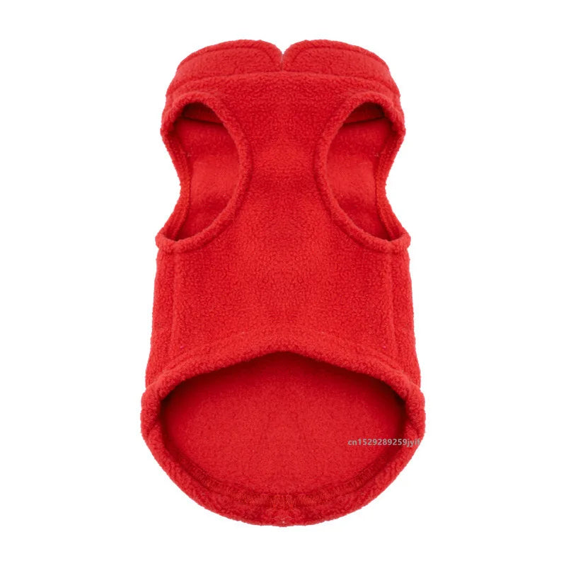 Cozy Fleece Dog Vest 2