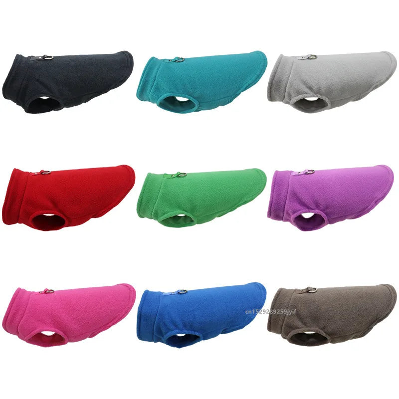 Cozy Fleece Dog Vest 4