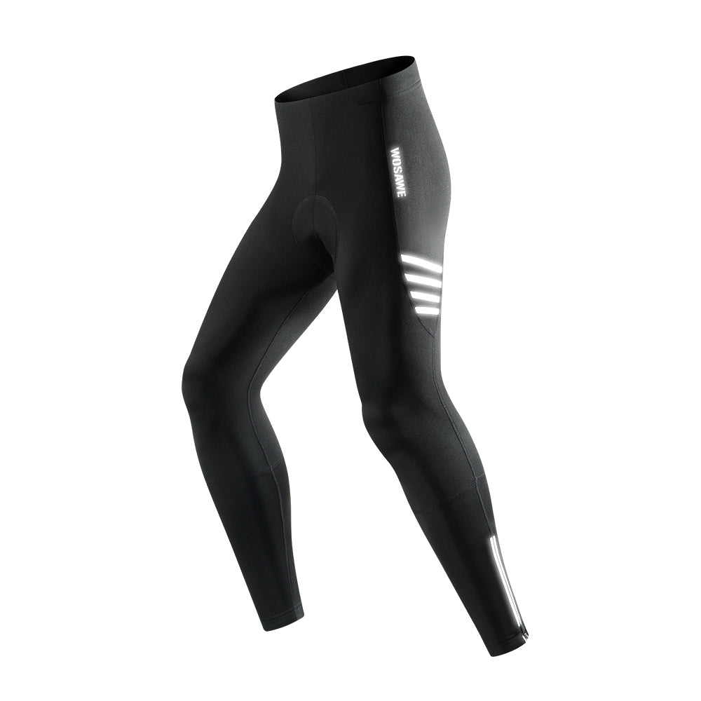 Cozy Fleece Men's Cycling Pants With Padding 0
