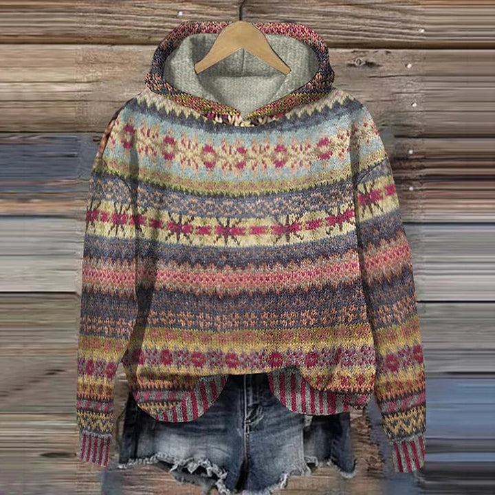 Cozy Knit Mens Hooded Sweater 0