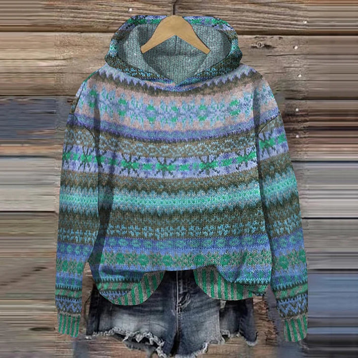 Cozy Knit Mens Hooded Sweater 1