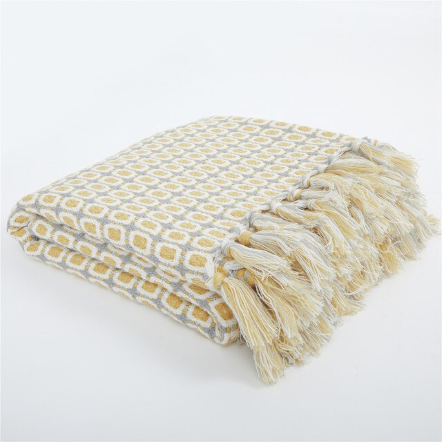 Cozy Knitted Throw Blanket 8