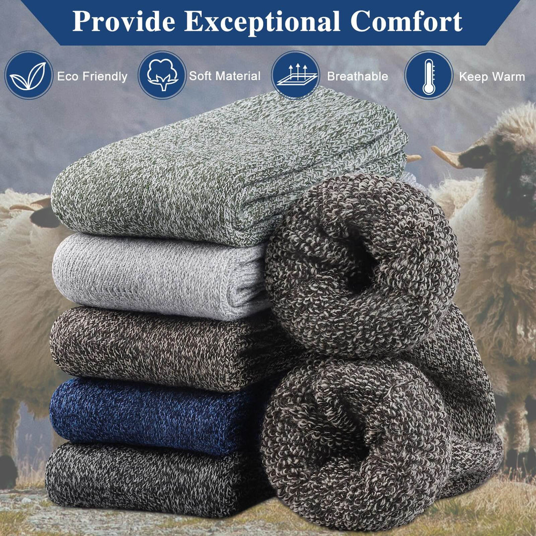 Cozy Merino Wool Thermal Socks 1