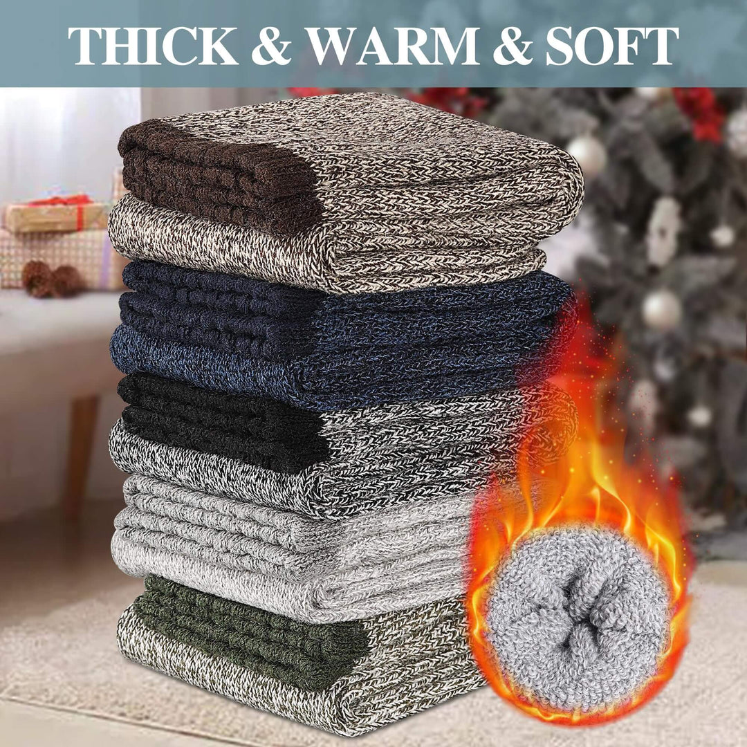 Cozy Merino Wool Thermal Socks 3