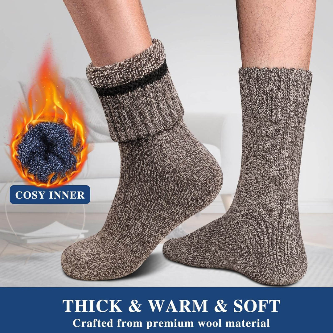 Cozy Merino Wool Thermal Socks 4