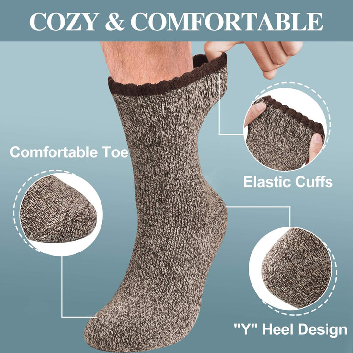 Cozy Merino Wool Thermal Socks 5