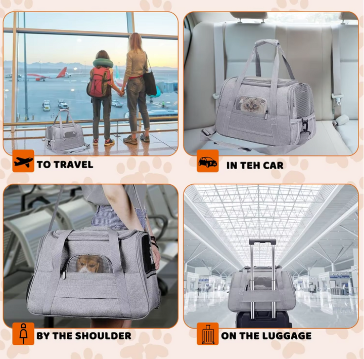 Cozy Mesh Pet Carrier 4