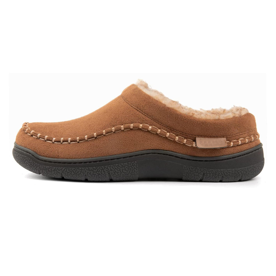 Cozy Microsuede Mens Slippers 1