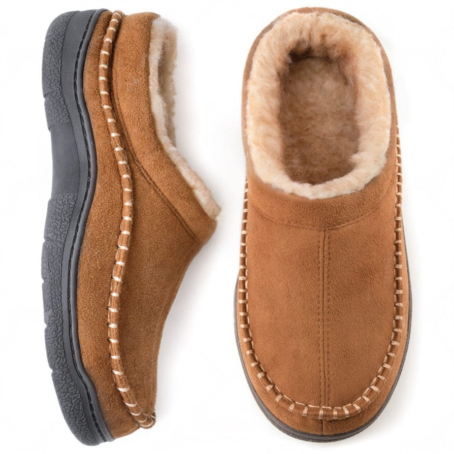 Cozy Microsuede Mens Slippers 11