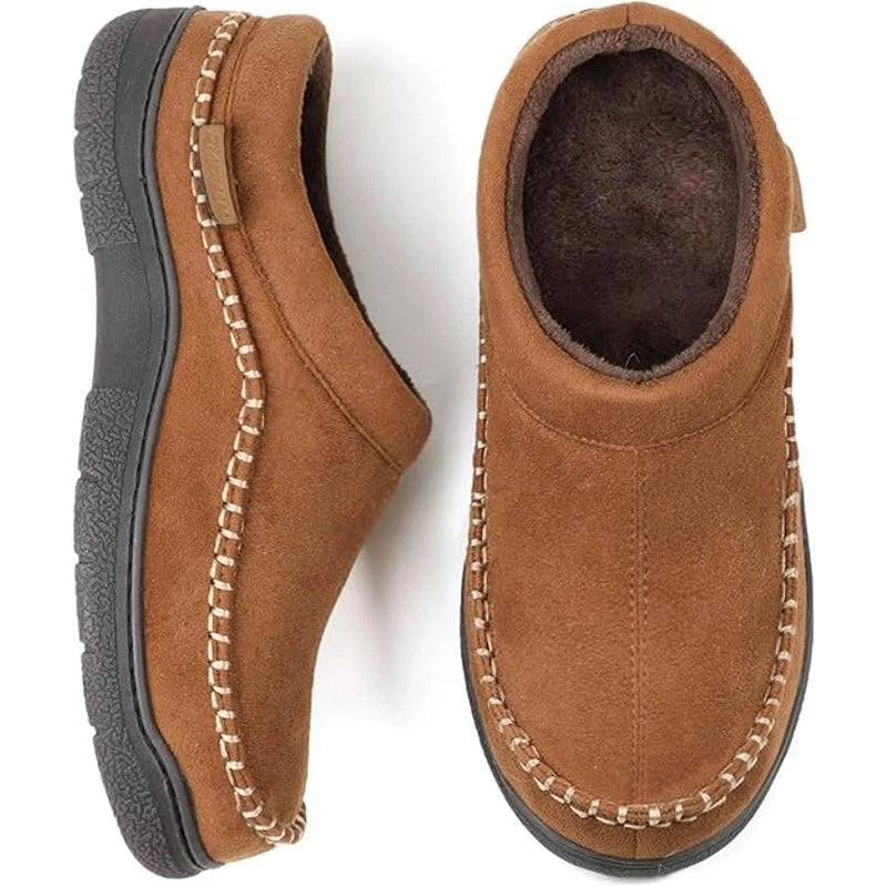 Cozy Microsuede Mens Slippers 12