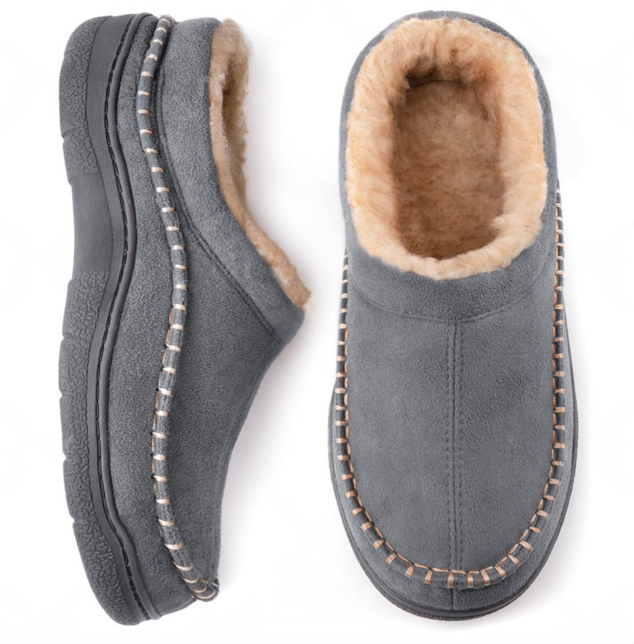 Cozy Microsuede Mens Slippers 13