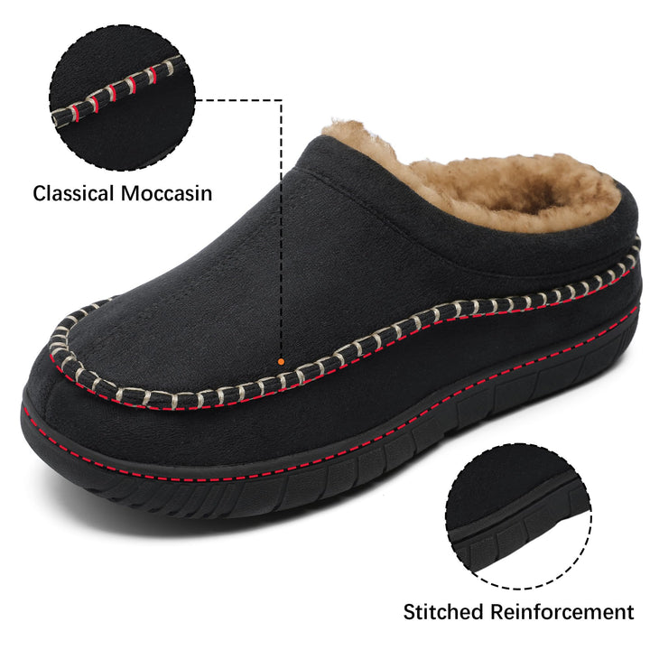 Cozy Microsuede Mens Slippers 4