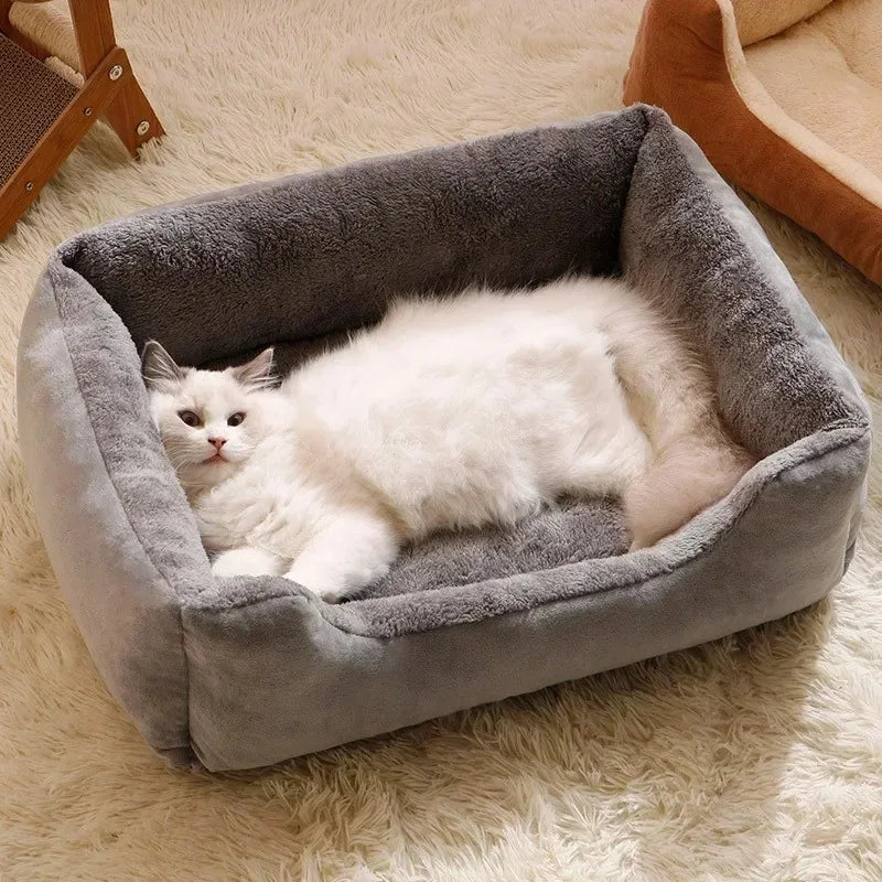 Cozy Plush Dog Bed 2