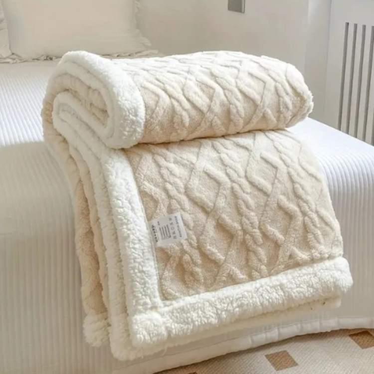 Cozy Sherpa Weighted Blanket 10