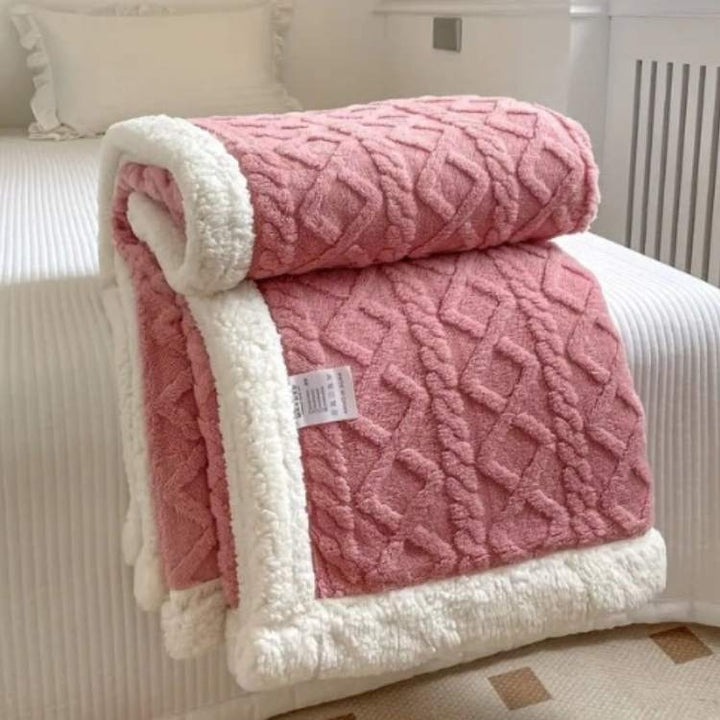 Cozy Sherpa Weighted Blanket 9