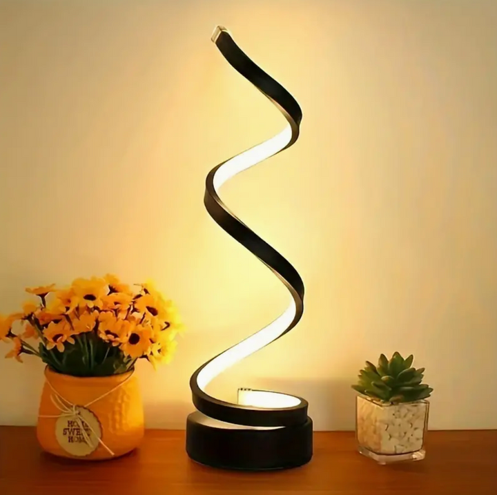 Cozy Spiral LED Light Fixture 0