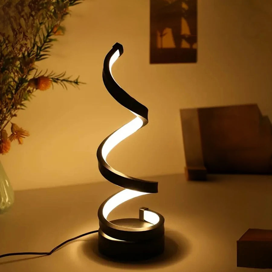 Cozy Spiral LED Light Fixture 2