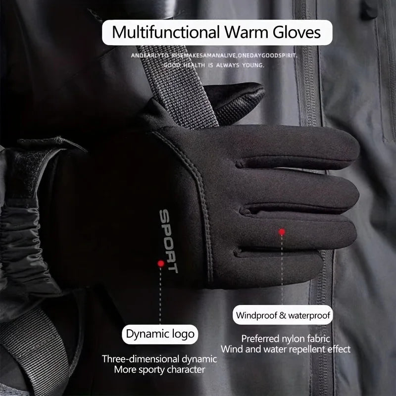 Cozy Waterproof Bike Gloves 4