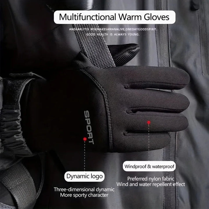 Cozy Waterproof Bike Gloves 4