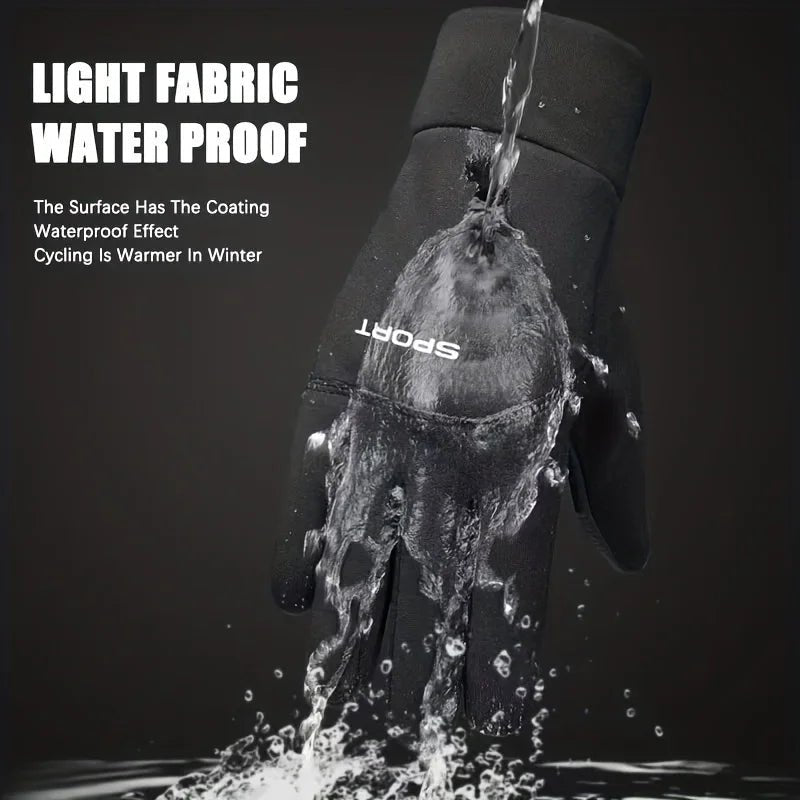 Cozy Waterproof Bike Gloves 5