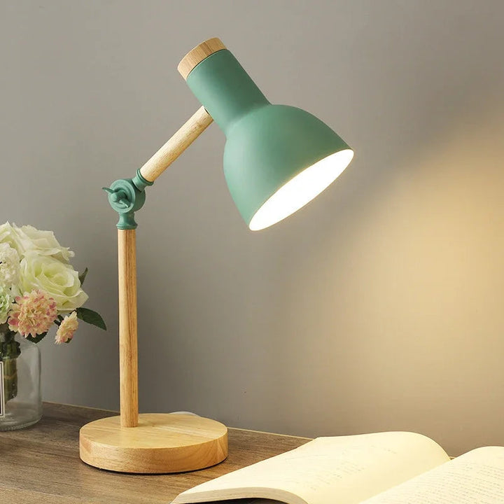 Cozy Wooden Table Lamp 0