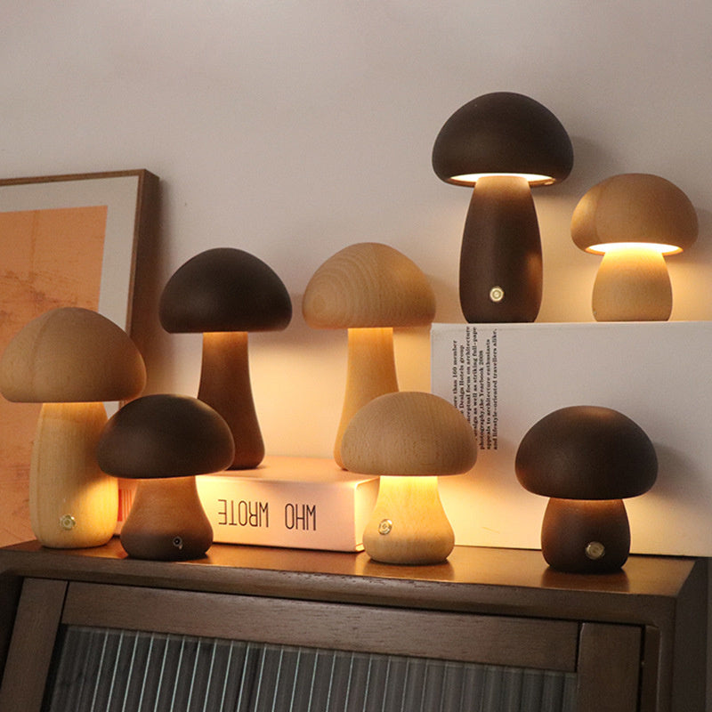 Cozy Wooden Table Lamp 1