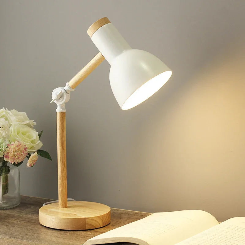 Cozy Wooden Table Lamp 2