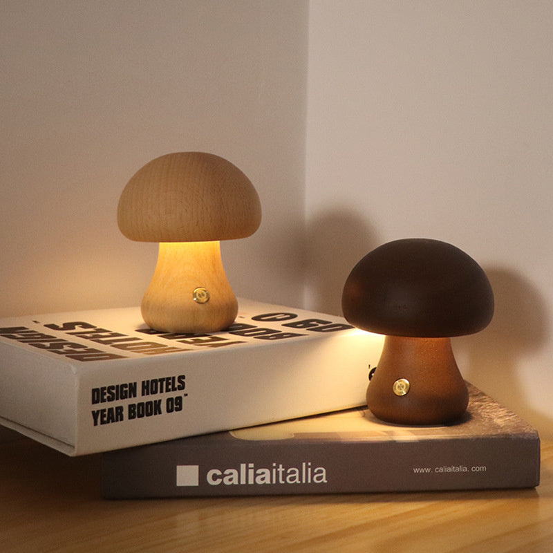 Cozy Wooden Table Lamp 2