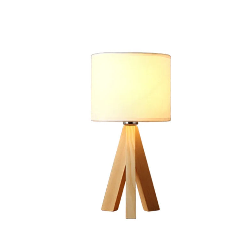 Cozy Wooden Table Lamp 2