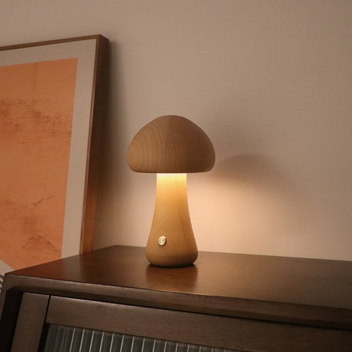 Cozy Wooden Table Lamp 3