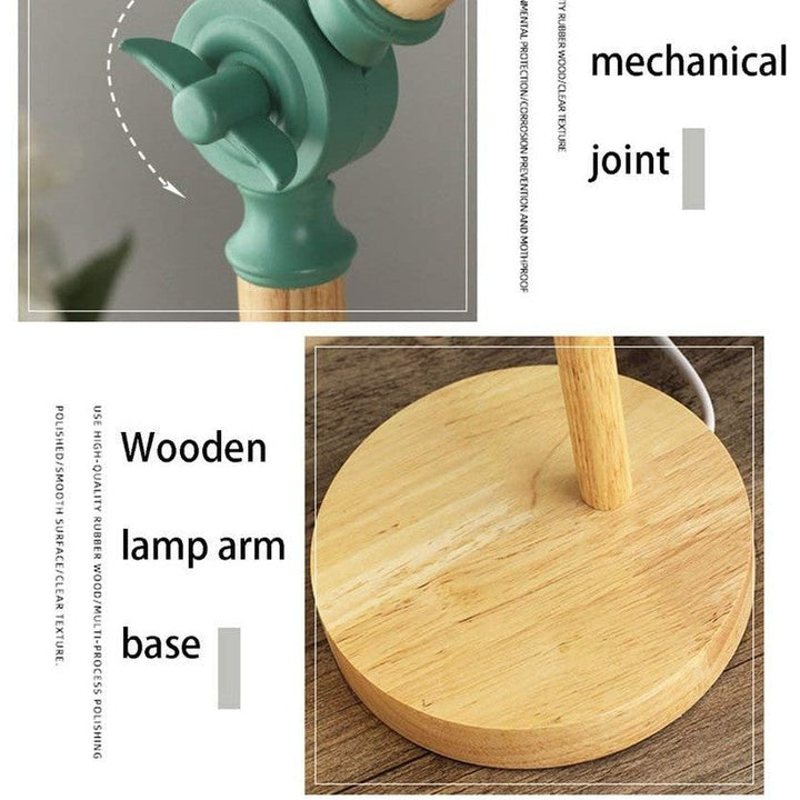 Cozy Wooden Table Lamp 7